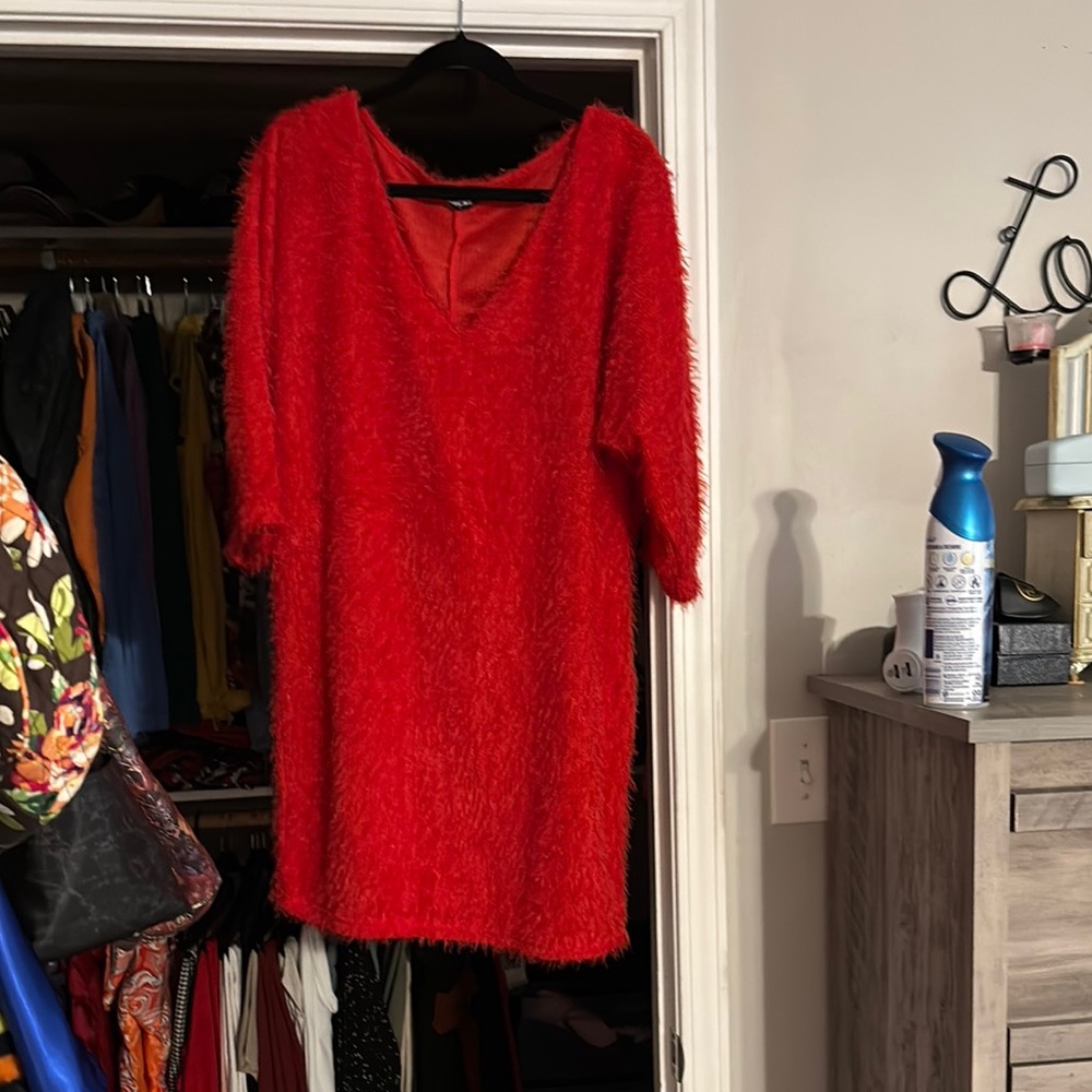 Red Midi Dress